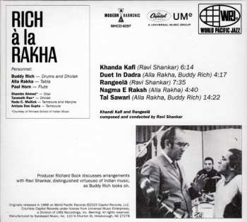 CD Alla Rakha: Rich À La Rakha 567481