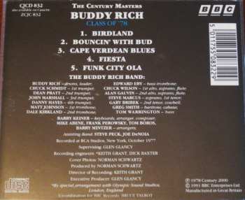 CD Buddy Rich: Class Of '78 632624