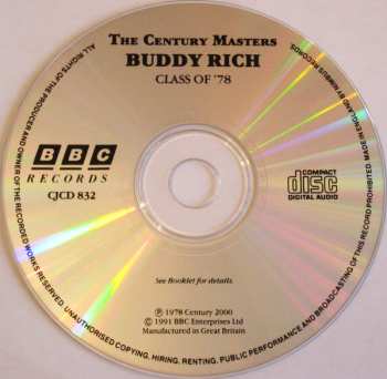 CD Buddy Rich: Class Of '78 632624