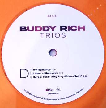 2LP Buddy Rich: Trios CLR 590640