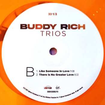 2LP Buddy Rich: Trios CLR 590640