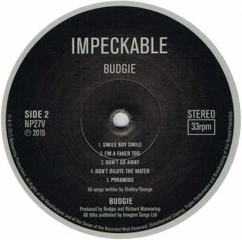 LP Budgie: Impeckable 62875