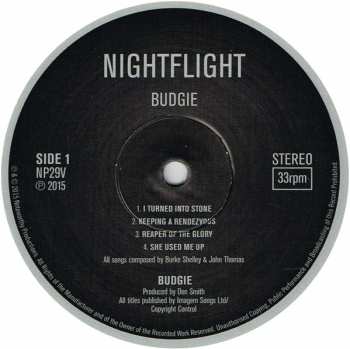 LP Budgie: Nightflight 57962