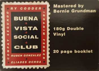 2LP Buena Vista Social Club: Buena Vista Social Club 585611