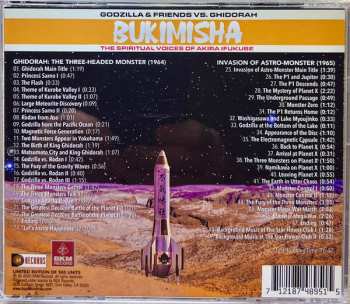 CD Bukimisha Male Chorus: Godzilla & Friends Vs. Ghidorah (The Spiritual Voices Of Akira Ifukube) LTD 576621