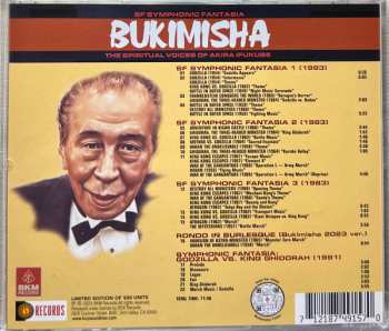 CD Bukimisha Male Chorus: SF Symphonic Fantasia (The Spiritual Voices Of Akira Ifukube) LTD 585058