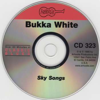 CD Bukka White: Sky Songs 544684