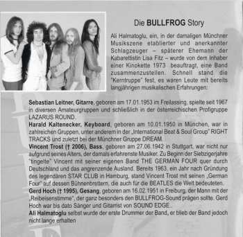 CD Bullfrog: Bullfrog 641877