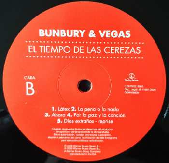 2LP/2CD Enrique Bunbury: El Tiempo De Las Cerezas 594962