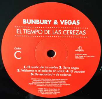 2LP/2CD Enrique Bunbury: El Tiempo De Las Cerezas 594962