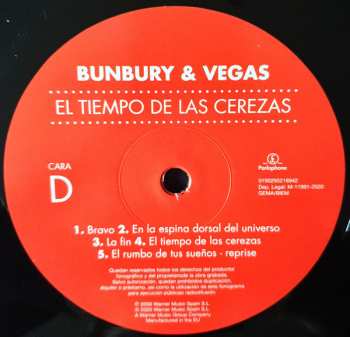 2LP/2CD Enrique Bunbury: El Tiempo De Las Cerezas 594962