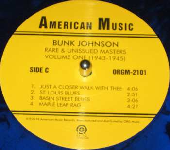 2LP Bunk Johnson: Rare And Unissued Masters Volume One (1943-1945) LTD | CLR 361860