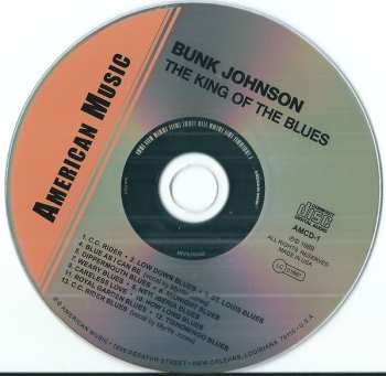 CD Bunk Johnson: The King Of The Blues 569523