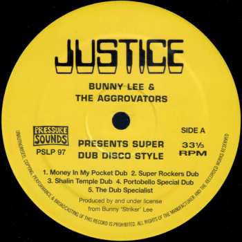 LP Bunny Lee: Super Dub Disco Style 416405