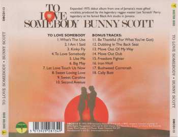 CD Bunny Scott: To Love Somebody 609189