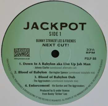 2LP Bunny Lee & Friends: Next Cut! (Dub Plates, Rare Sides & Unreleased Cuts) 603660