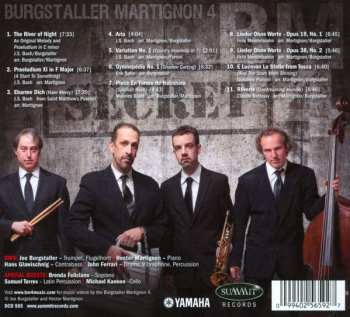 CD Burgstaller Martignon 4: Bach's Secret Files And More Crossover Fantasies 260229