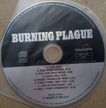 CD Burning Plague: Burning Plague LTD 234271