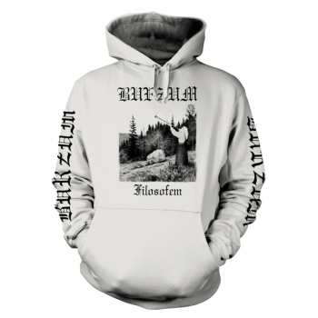 Merch Burzum: Mikina S Kapucí Filosofem 3 2018 (white)