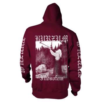 Merch Burzum: Filosofem Logo 2018 (maroon) M