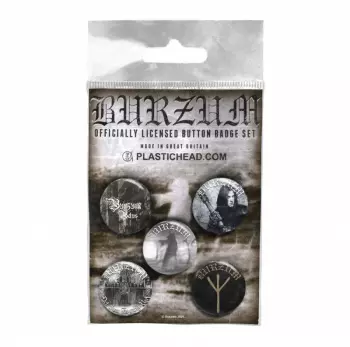 Sada Placek Burzum Button Badge Set 2