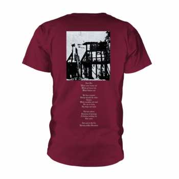 Merch Burzum: Tričko Aske (maroon) S