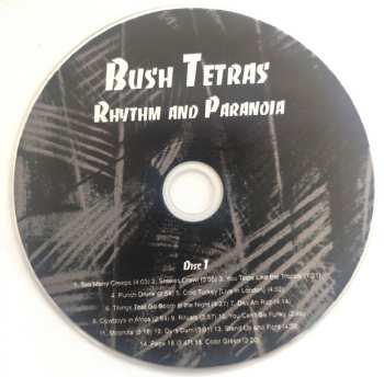 2CD Bush Tetras: Rhythm And Paranoia: The Best Of Bush Tetras 561333