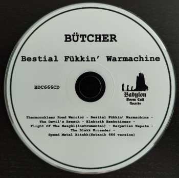 CD Bütcher: Bestial Fükkin' Warmachine 595716