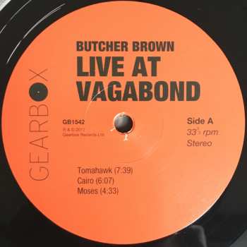 LP Butcher Brown: Live At Vagabond 642338