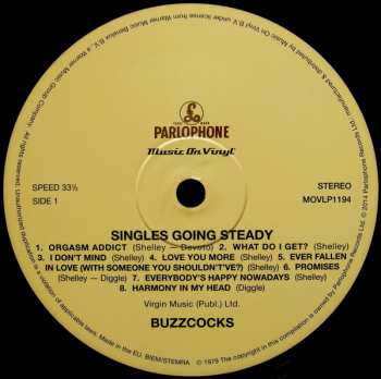 LP Buzzcocks: Singles Going Steady 663514