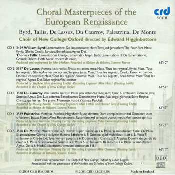 5CD William Byrd: Choral Masterpieces Of The European Renaissance 566467