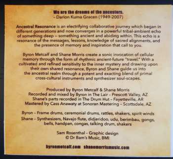 CD Byron Metcalf: Ancestral Resonance LTD 587004