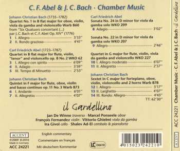 CD Johann Christian Bach: Chamber Music 609386