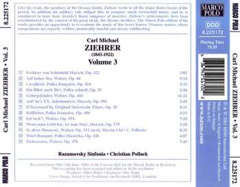 CD Carl Michael Ziehrer: Selected Dances And Marches, Vol. 3 614393