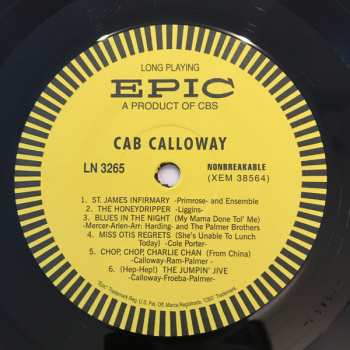 LP Cab Calloway: Cab Calloway LTD 399154