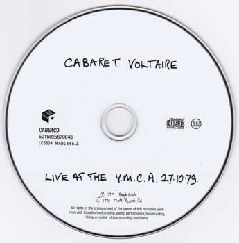 CD Cabaret Voltaire: Live At The Y.M.C.A. 27.10.79 607745