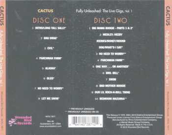 2CD Cactus: Fully Unleashed: The Live Gigs, Vol. 1 598955