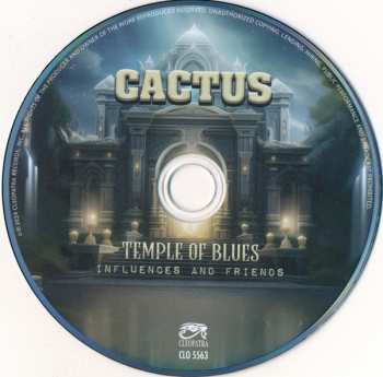 CD Cactus: Temple of Blues: Influences and Friends 612355