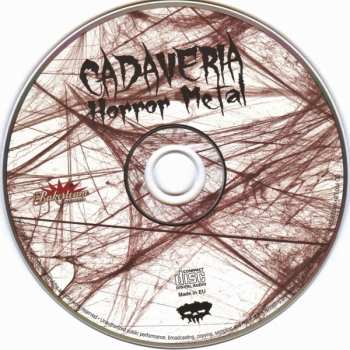 CD Cadaveria: Horror Metal 279450