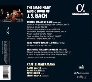 CD Café Zimmermann: The Imaginary Music Book Of J. S. Bach 440457