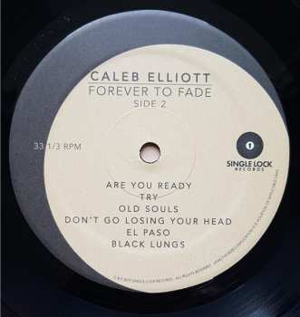 LP Caleb Elliott: Forever To Fade 598817