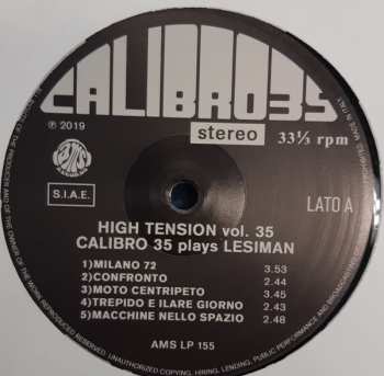 LP Calibro 35: High Tension Vol. 35 (Calibro 35 Plays Lesiman) 257481