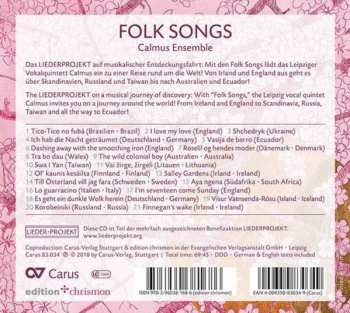 CD Calmus Ensemble: Folk Songs 395956