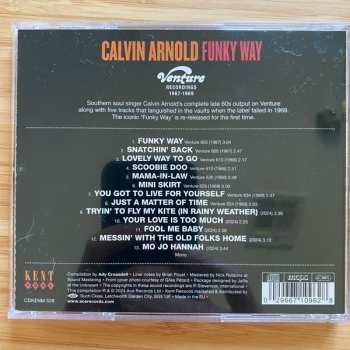 CD Calvin Arnold: Funky Way (Venture Recordings 1967-1969) 567201