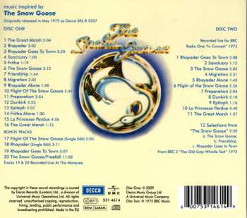 2CD Camel: The Snow Goose DLX 545058