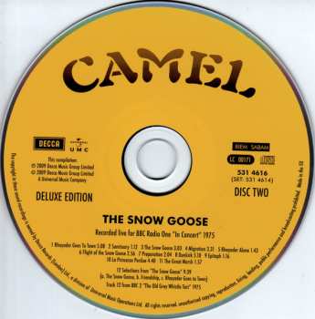 2CD Camel: The Snow Goose DLX 545058