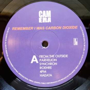 LP/CD Camera: Remember I Was Carbon Dioxide 134817