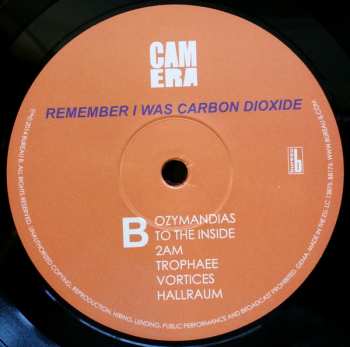 LP/CD Camera: Remember I Was Carbon Dioxide 134817