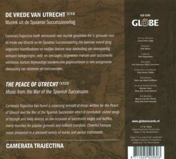 CD Camerata Trajectina: De Vrede van Utrecht (1713) Muziek Uit de Spaanse Successieoorlog DLX 186936