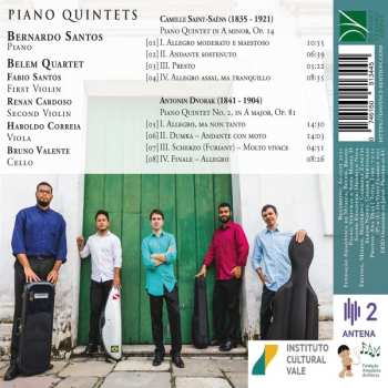 CD Camille Saint-Saëns: Piano Quintets 573861